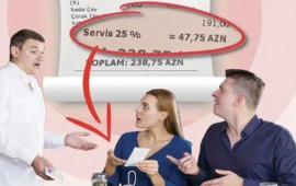 Restoranlarda yeni soyğun üsulu: "Bizdə qayda belədir”