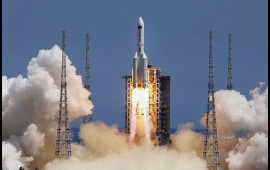 Çin 242 tonluq raket daşıyıcısını orbitə buraxdı