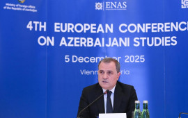 Ceyhun Bayramov Vyanada Konfransda çıxış edib 