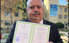 62 yaşında məzun oldu