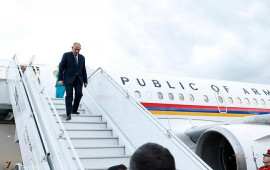 Paşinyan Qazaxıstanda səfərdədir