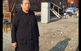 Vaqonda yaşayan keçmiş məcburi köçkün evlə təmin olundu