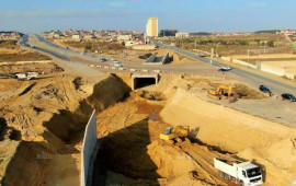 Bakının mərkəzində daha bir