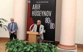 Muzey Mərkəzinin Sərgi Qalereyasında “Arif Hüseynov 80” “Qrafika” adlı fərdi sərgi açıldı  FOTO