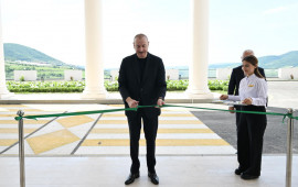 İlham Əliyev “Laçın” İstirahət Kompleksinin açılışında iştirak edib  FOTO