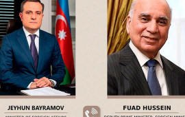 Ceyhun Bayramov Fuad Hüseyn ilə telefonla danışdı