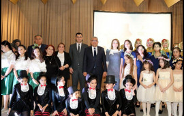 Dövlət Uşaq Filarmoniyası konsert proqramı ilə çıxış edib   VİDEO  FOTO