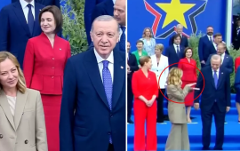 Meloni ilə Ərdoğan arasında maraqlı anlar – VİDEO