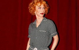 65 yaşlı aktrisa verilişə çimərlik geyimində gəldi 