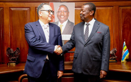 Azərbaycanın Keniyadakı səfiri bu ölkənin Baş naziri ilə görüşüb  FOTO