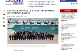 “La Gazette du Caucase” fransız siyasətçilərinin COP29 ilə bağlı