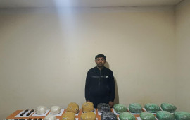 İrandan Azərbaycana PUA ilə narkotik keçirilməsinin qarşısı alındı  FOTO