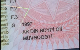 "Texpasport"da bu söz yazılıbsa...  DİQQƏT!