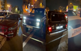Gecəyarı "Əcəmi dairəsi"ndə "avtoş"luq edənlər saxlanıldı