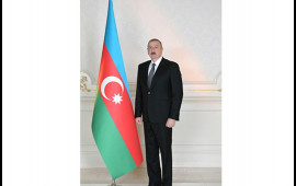Prezident İlham Əliyev Kəlbəcər şəhərində 3cü yaşayış kompleksinin təməlini qoyub