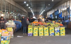 Yeni ilin ilk günü bazarlarda durğunluq yaşanır  VİDEO