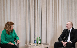 Prezident İlham Əliyev M&uuml;nxendə Bolqarıstan Prezidenti ilə g&ouml;r&uuml;ş&uuml;b  FOTO