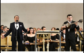 Azərbaycan Dövlət Xalq Çalğı Alətləti Orkestrinin konserti təşkil olunu
