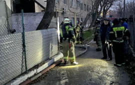 Mahaçqalada yataqxanada güclü yanğın  Ölən və yaralanan var