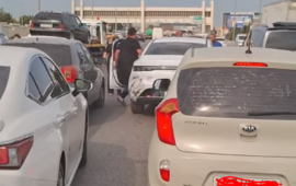 Bakıda sürücülər arasında əlbəyaxa dava 