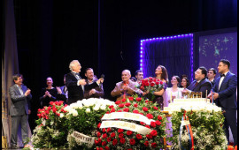 Polad Bülbüloğlu ad gününü Akademik Musiqili Teatrının səhnəsində qeyd etdi
