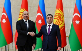 Qırğızıstan Prezidenti siyasi əlaqələrimizin səviyyəsini yüksək qiymətləndirib