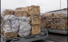 Azərbaycan Türkiyəyə daha 3 konteyner yardım göndərdi  VİDEO  FOTO