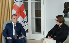 Ceyhun Bayramov BQXKnin prezidenti ilə görüşdü 