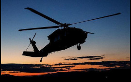 Cənubi Koreyada helikopter qəzaya düşdü