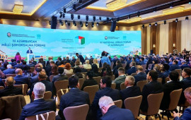 Xankəndi şəhərində III Milli Şəhərsalma Forumu öz işinə başlayıb  FOTO