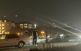 Bakıda zəncirvari qəza 