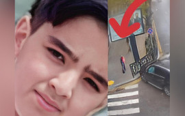 10 yaşlı Sərxan həmin vaxt hədiyyəsinə baxırmış... 