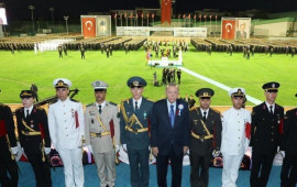 Türkiyədə üç azərbaycanlı zabit rütbəsi alıb  FOTO