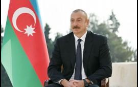 Prezident Bəylik kəndinin açılışında iştirak edib