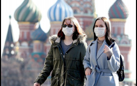 Rusiyada ötən sutka daha 4102 nəfər koronavirusa yoluxub
