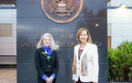 ABŞ rəsmisi Ermənistanda səfərdədir