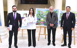"Bizi Birləşdirən Mədəniyyət" İctimai Birliyi "Bu g&uuml;n&uuml;n rəssamı" layihəsini təqdim edib  FOTO