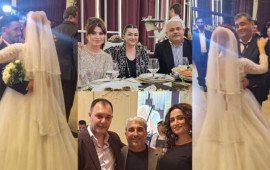 Əməkdar artist qızına toy etdi 