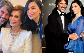 Sofi Lorenin oğlu özündən 21 yaş kiçik xanımla evlənir 