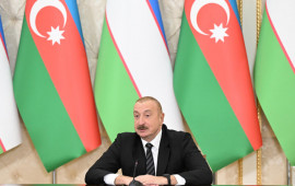 Azərbaycan Prezidenti Qarabağın bərpasına köməyinə görə Özbəkistana minnətdarlıq edib