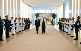 Prezident İlham Əliyev Birləşmiş Ərəb Əmirliklərinə səfərə gəlib 