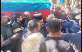 Kəşfiyyatçı Səyyaf Əhmədovla vida mərasimi keçirilir