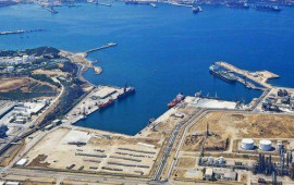 Yanvarmay aylarında İzmirdəki Aliağa limanı 28 milyon tondan çox yük qəbul edib