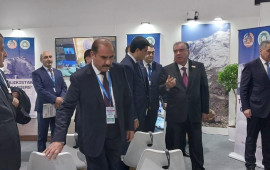 Emoməli Rəhmon COP29da Tacikistan pavilyonunun rəsmi açılışında iştirak edib  FOTO