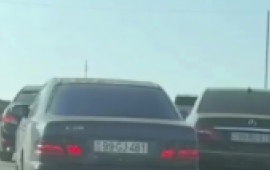 “Maşın bazarı”nın ətrafında süni tıxac: alverçilər yolu zəbt edib  VİDEO