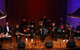 Klarnet ifa&ccedil;ısı Hakim Abdullayevin 65 illik yubileyi qeyd edilib  FOTO