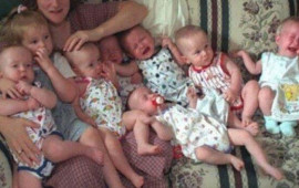 25 il əvvəl dünyada ilk dəfə 7 uşaq doğuldu 