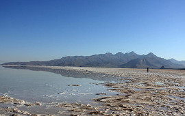 NASA Urmiya gölünün son görüntülərini yayıb  FOTO