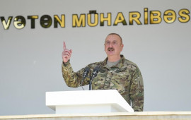 İlham Əliyev: Ordumuzun daha da gücləndirilməsi bir nömrəli vəzifə olaraq qalır