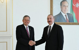 Prezident ABŞ Senatının Xarici Əlaqələr Komitəsinin üzvünü qəbul edib